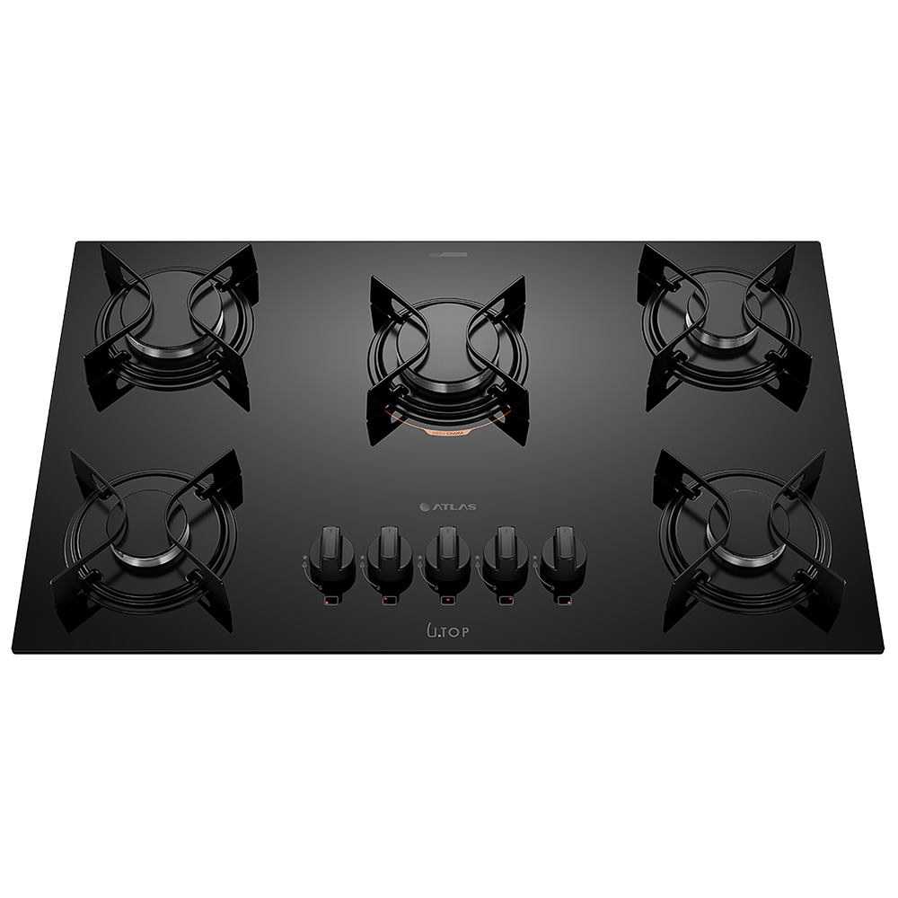 Cooktop Atlas Utop 5 Bocas Superautom