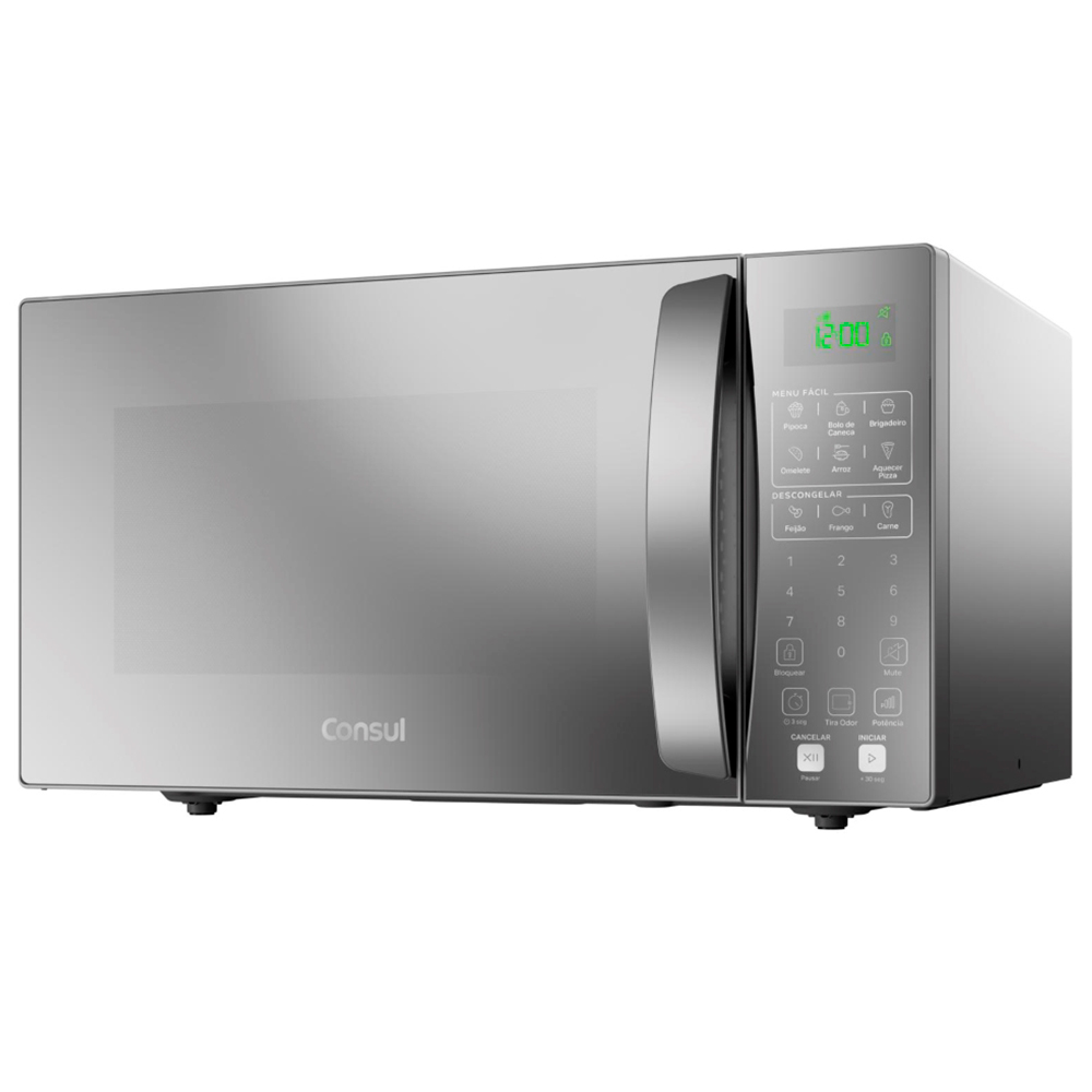 Micro-Ondas de Bancada Consul 32L 900W Espelhado Receitas R