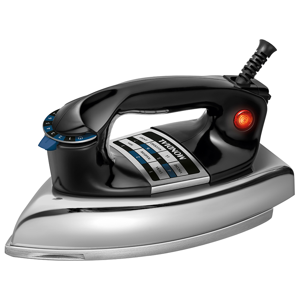 Ferro de Passar a Seco Mondial FS-01-BI com Salva-Bot