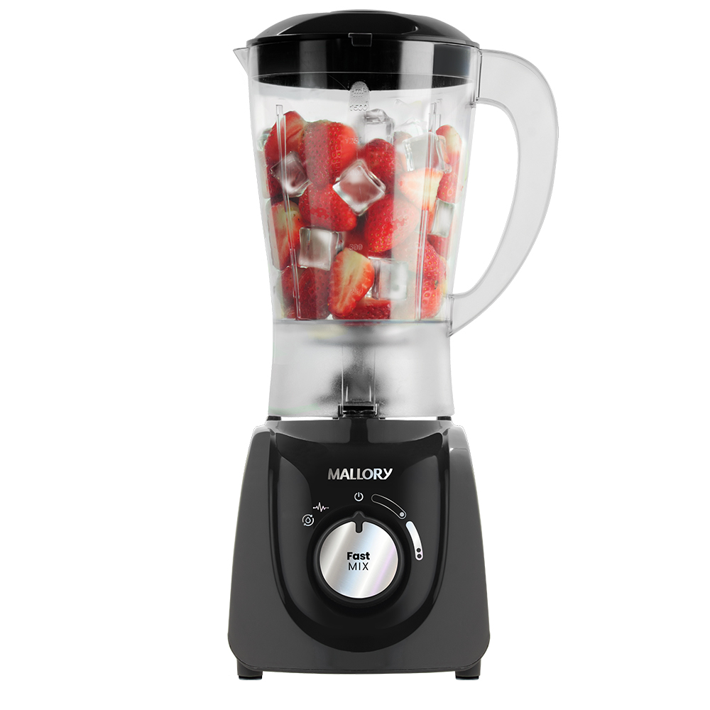 Liquidificador Mallory Fast Mix 1,5L 2 Velocidades 600W com Fun
