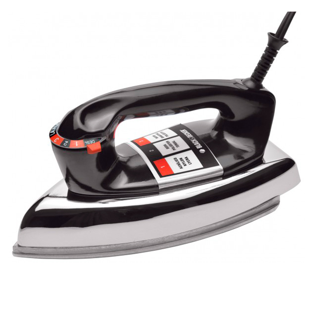 Ferro de Passar a Seco Black & Decker Alum