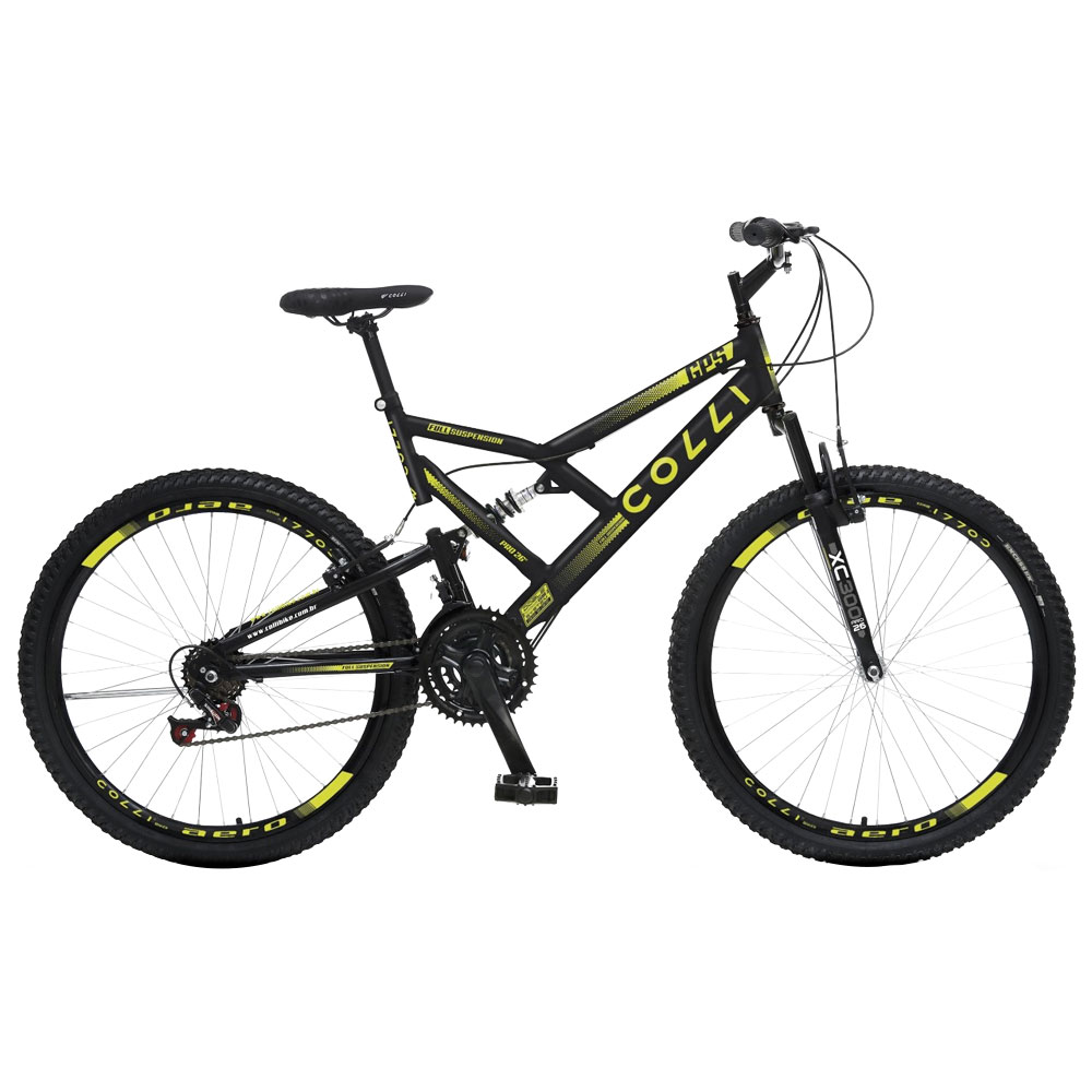 Bicicleta Aro 26 Colli GPS 21 Marchas Freio V-Brake em A