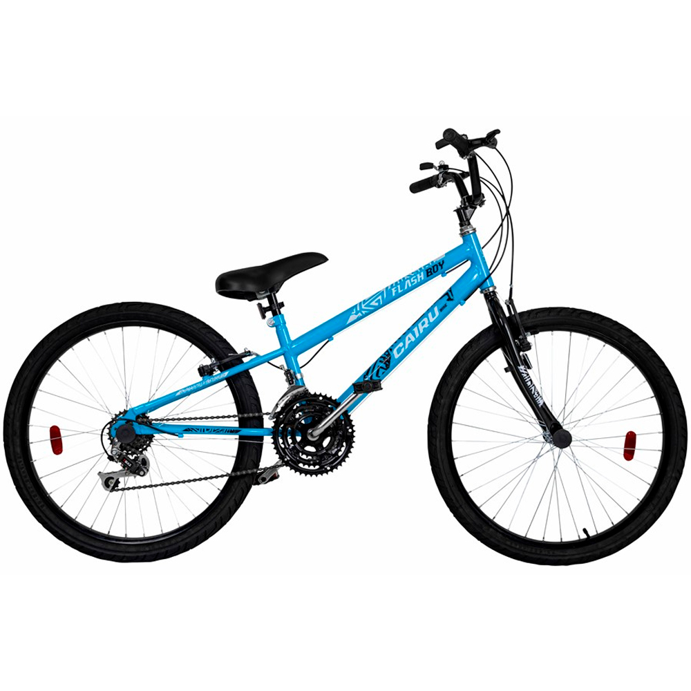 Bicicleta Aro 24 Cairu Flash 21 Marchas Freio V-Brake em A