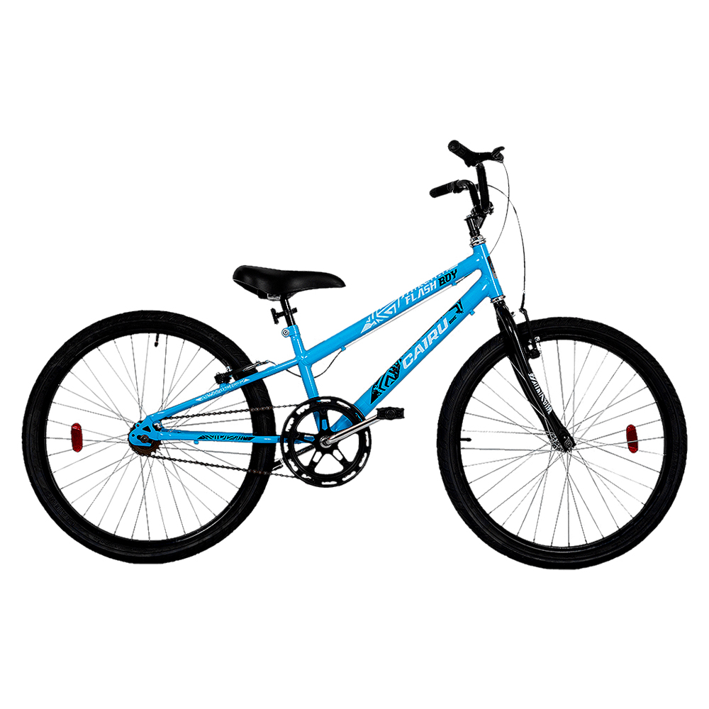 Bicicleta Aro 24 Cairu Flash Boy Sem Marcha Freio V-Break Canote Regul