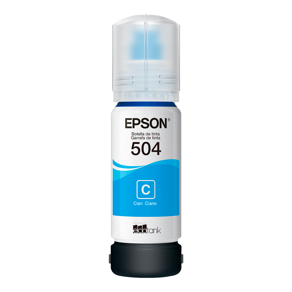Refil Tanque de Tinta Epson Ciano T504 at