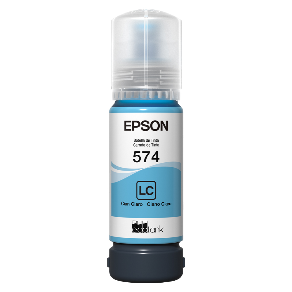 Refil para Tanque de Tinta Epson Ciano Claro 574 at