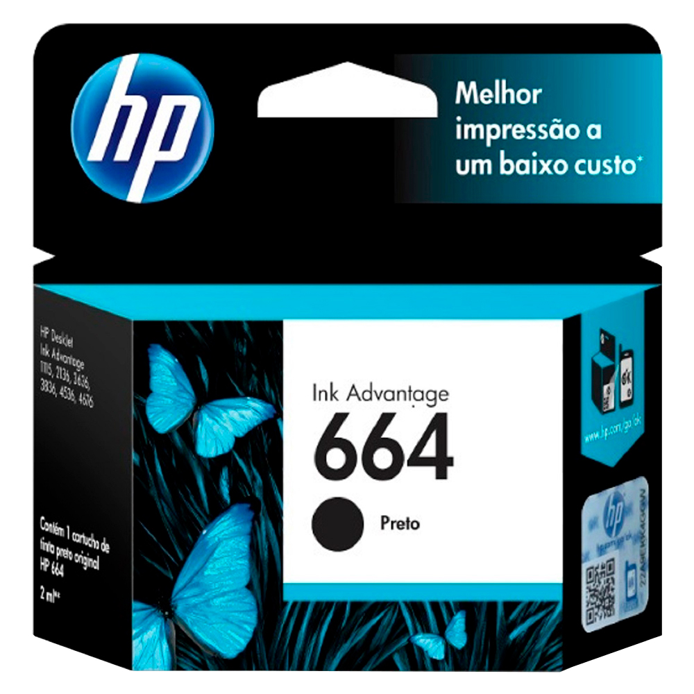 Cartucho de Tinta HP Preto N