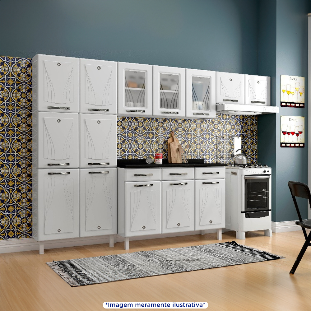 Cozinha Modulada 4 Pe