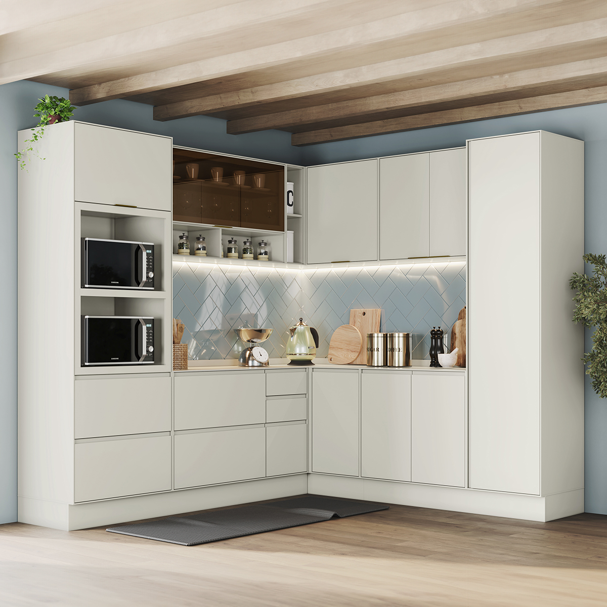 Cozinha Modulada 8 Pe
