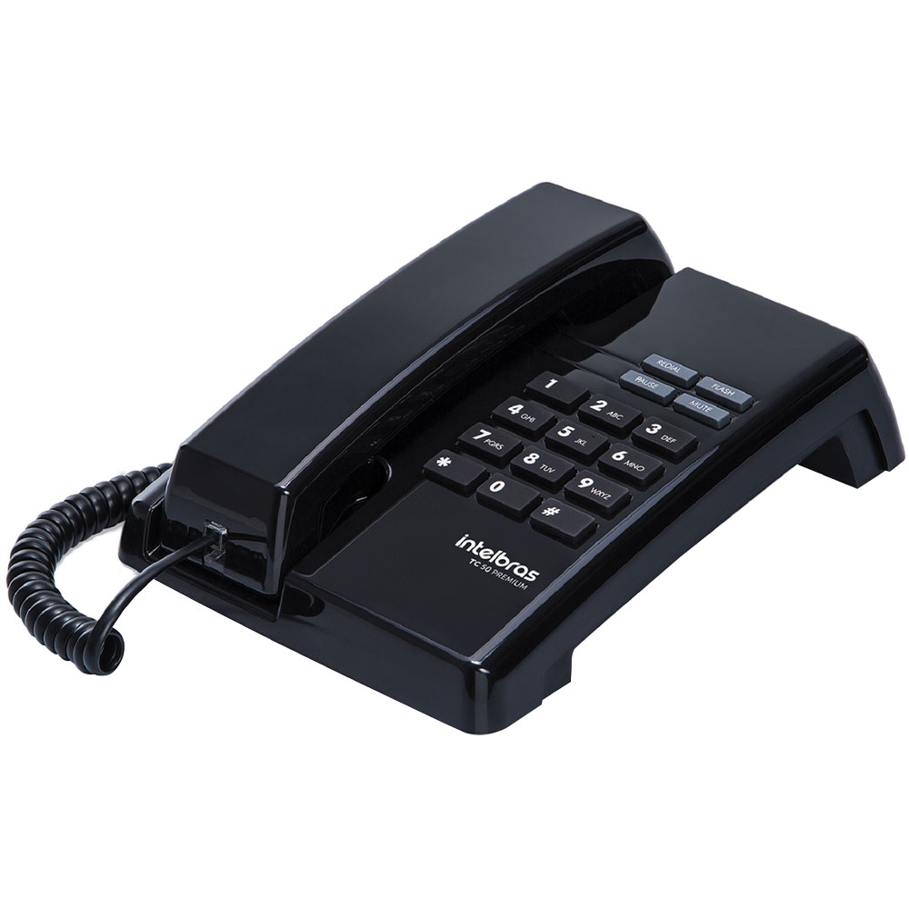 Telefone Intelbras TC 50 Premium com Fio e  Fun