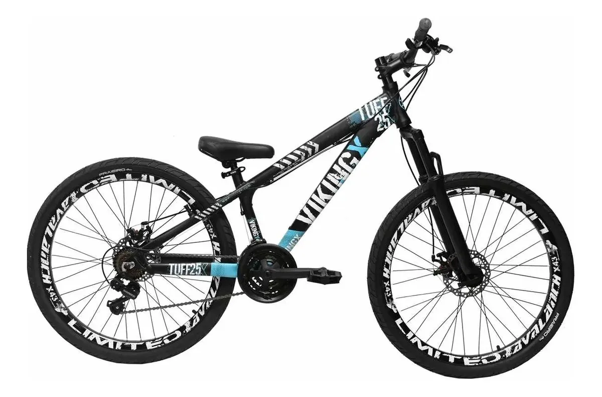 Mountain Bike VikingX Tuff 25 Aro 26 Shimano Quadro 13.5 Pol Alum