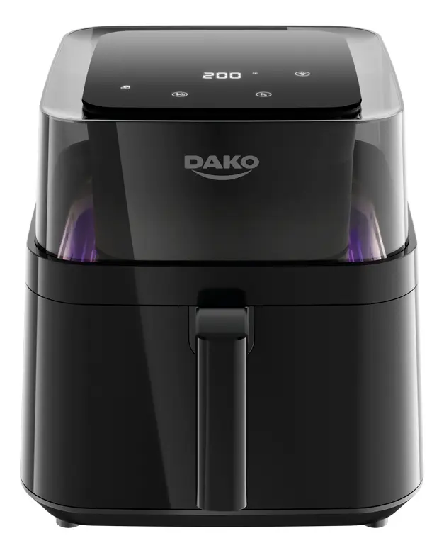 Fritadeira Air Fryer Dako Digital 6 Litros 360