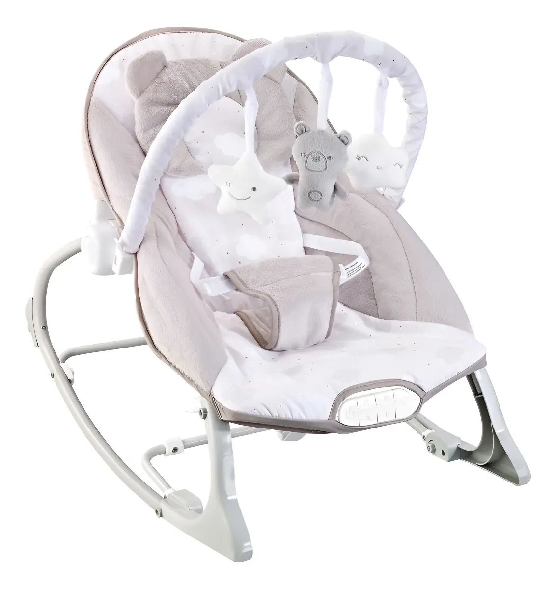 Cadeira de Descanso Beb? Musical Polar Bege 18kgs Maxi Baby