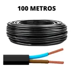 cabo de Fio Pp 2x2,5mm 2,5mm Rolo 100m Metros Cabo El