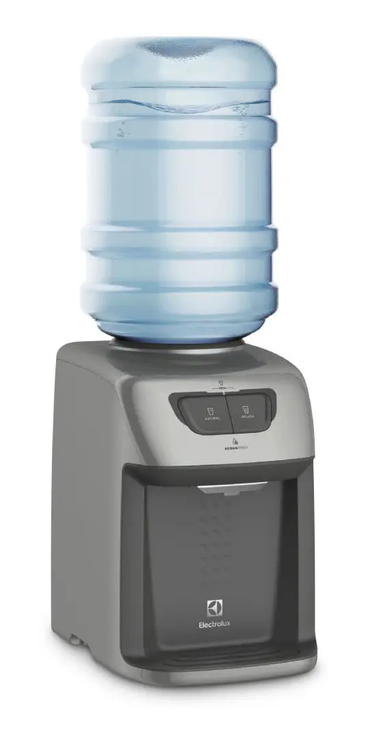 Bebedouro de ?gua Electrolux Prata com Refrigera