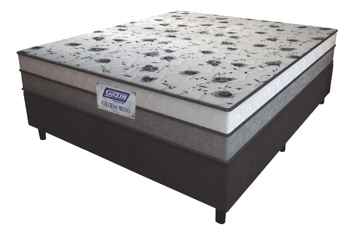 Cama box casal colch