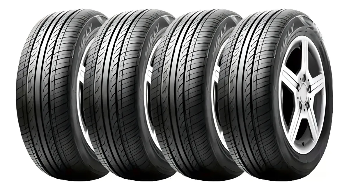 Jogo Pneu Hifly Aro 13 175/60r13 Hf-261 77h ?ndice De Velocidade H