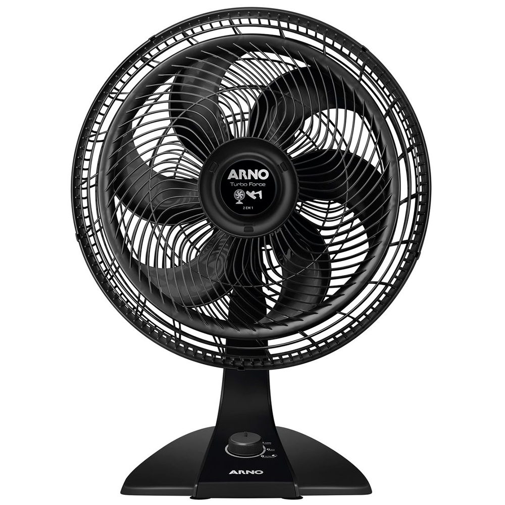 Ventilador 2 em 1 Mesa e Parede Arno Turbo Force 40cm VF42 6 P