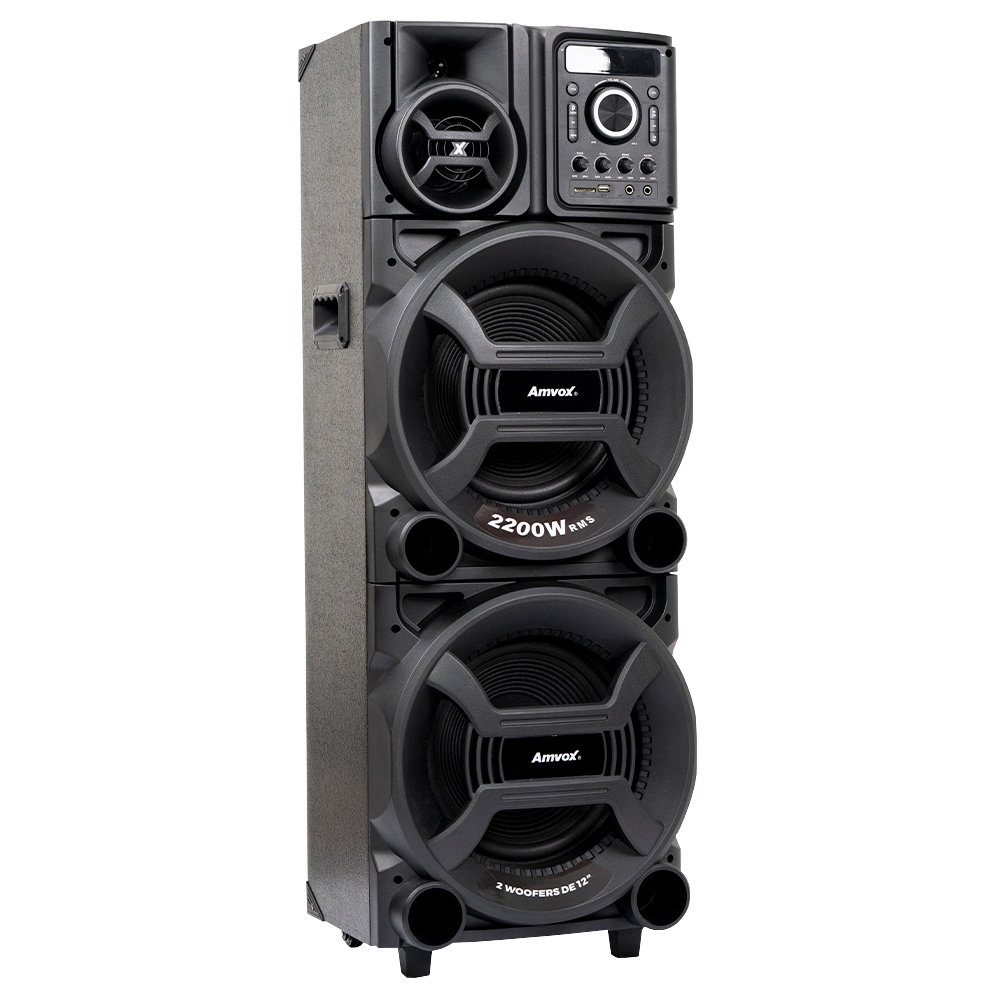 Caixa de Som Amplificada Amvox Pesad